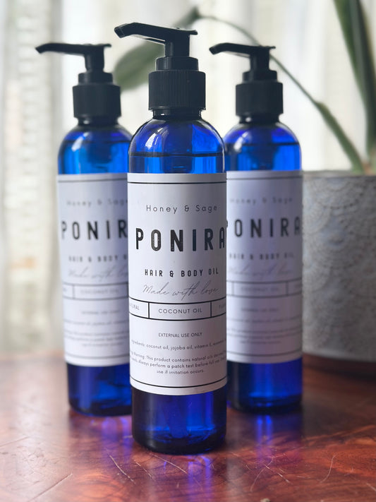 Ponira Hair & Body Oil (MCT)